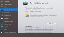 Imagen de Actualización Blackberry Playbook