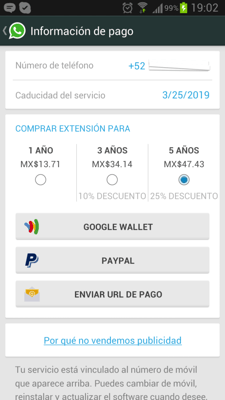 Imagen de ¿Por qué pagar WhatsApp?