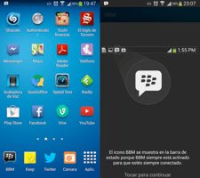 Imagen de Blackberry Messenger para Android... ¿Valdrá la pena?