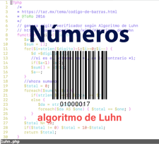 Imagen de Crear y validar números de longitud fija con algoritmo de Luhn