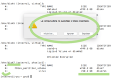 Imagen de Leer partición de Linux ext4 en macOS