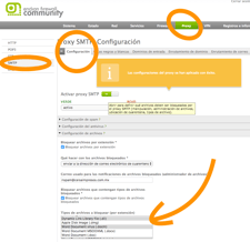 Imagen de Bloquear correos con adjuntos maliciosos (virus, macros) Endian