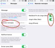 Imagen de Enviar y recibir SMS desde macOS / iPhone