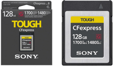 Imagen de Tarjetas CFexpress, para desplazar a las XQD
