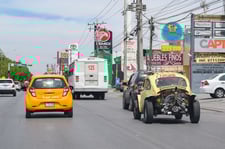 Imagen de El tráfico vehicular en la ciudad de Torreón