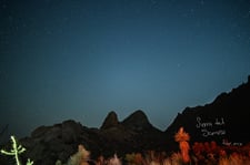 Imagen de Estrellas en la Sierra del Sarnoso