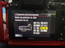Imagen de Actualización de firmware en la Nikon Z6 para notas de voz