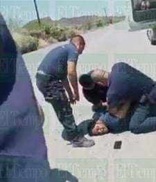 Imagen de Policías de Frontera Coahuila realizan detención con lujo de violencia