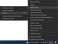 Imagen de Quitar el clima de la barra de tareas de Windows 10